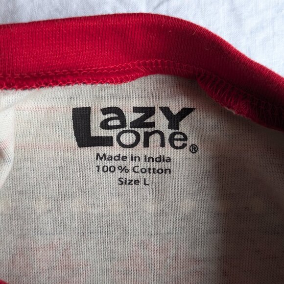 NWT LAZY ONE Dog pjs, doggy pyjamas size L moose print onsie - Picture 8 of 8